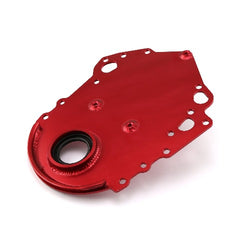 Speedmaster PCE265.1054 Red Aluminum Timing Cover with Seal