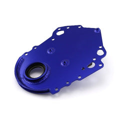 Speedmaster PCE265.1056 Blue Aluminum Timing Cover with Seal