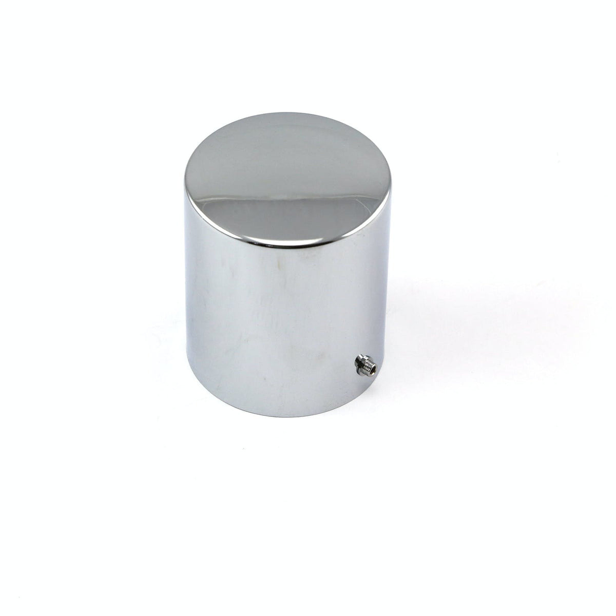 Speedmaster PCE297.1001 5 3/6 x 3 11/16 Chrome Oil Filter Cover - w/Set Screw