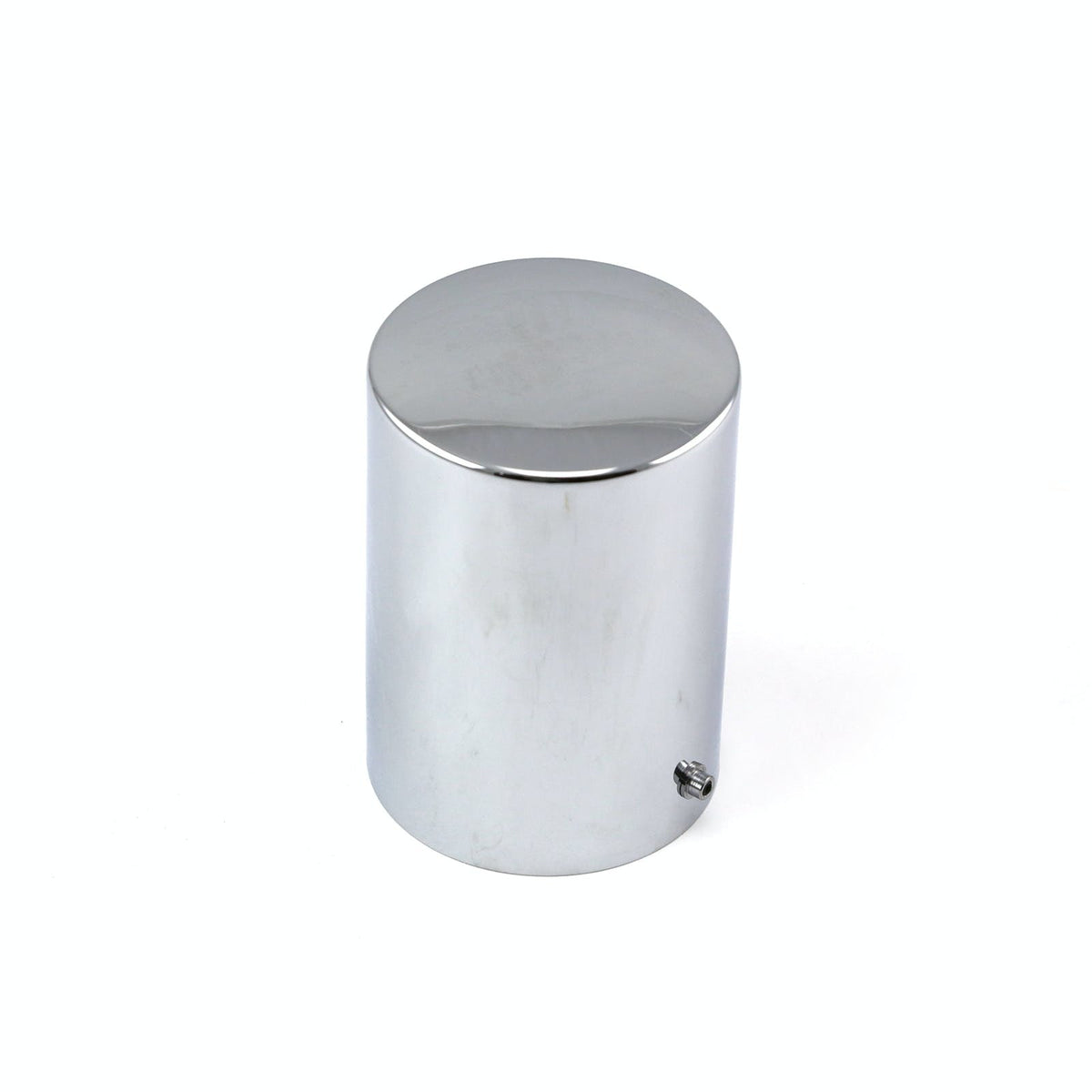 Speedmaster PCE297.1002 4 9/32 x 3 11/16 Chrome Oil Filter Cover - w/Set Screw