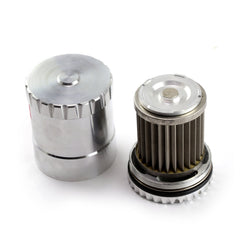 Speedmaster PCE298.1007 Billet Aluminum Reusable Oil Filter w/Stainless Steel Element and Magnet