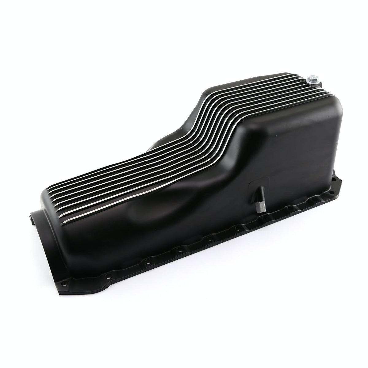 Speedmaster PCE300.1091 2Pc Early Black Finned Aluminum Oil Pan
