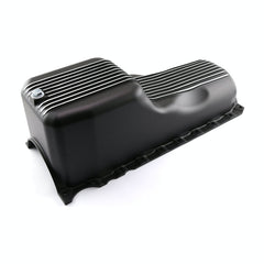 Speedmaster PCE300.1093 1Pc Late Black Finned Aluminum Oil Pan