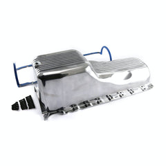 Speedmaster PCE300.1097 2Pc Rms Polished Finned Aluminum Oil Pan and Gasket Kit