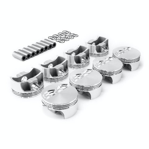 Speedmaster PCE305.1125 4.065 Bore 1.065 .927 Flat Top Forged Pistons