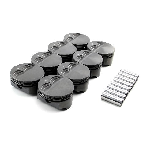 Speedmaster PCE305.1127 383 ci 6.0 4.030 1.100 0.927 Flat Top Hyper Pistons [Coated]