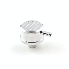 Speedmaster PCE309.1009 Polished Aluminum Ball Milled Valve Cover Breather PVC Vent Tube to 1 Neck