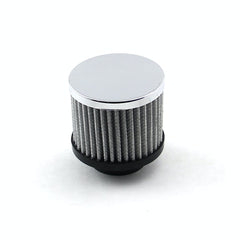 Speedmaster PCE309.1014 Chrome Valve Cover Open Filter Element Breather (1 1/2 Clamp On)