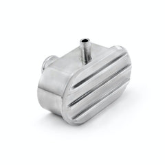 Speedmaster PCE309.1019 Large Classic Finned Valve Cover Aluminum Breather Cap and Gromment 1 Neck