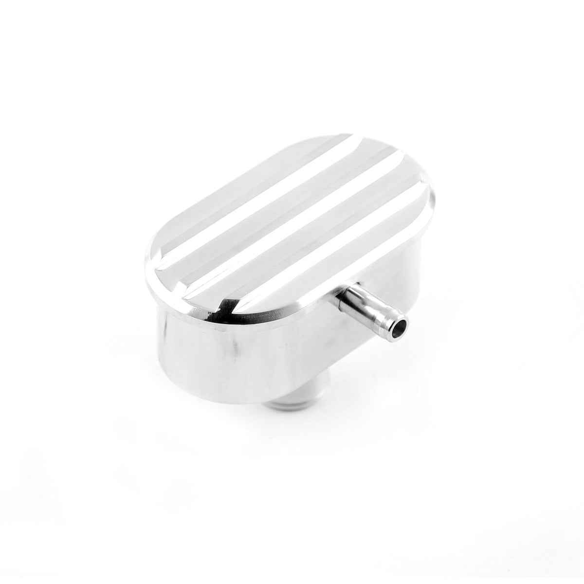 Speedmaster PCE309.1020 Large Classic Finned Valve Cover Aluminum Breather Cap, Grommet and PCV Vent
