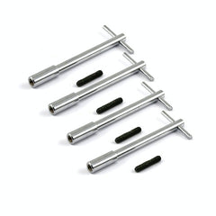 Speedmaster PCE310.1007 5 3/8 Chrome Valve Cover T-Handle Wing Bolts - w/ 5/16 Studs
