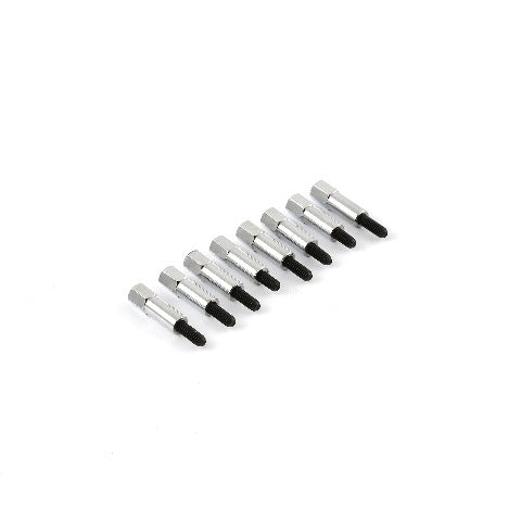 Speedmaster PCE310.1009 1 Chrome Mini Bolt Valve Cover Stud Kit 1/4-20 Thread - Set 8