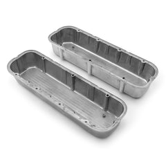 Speedmaster PCE314.1027.02 Classic Finned Aluminum Valve Covers - Tall w/o Hole