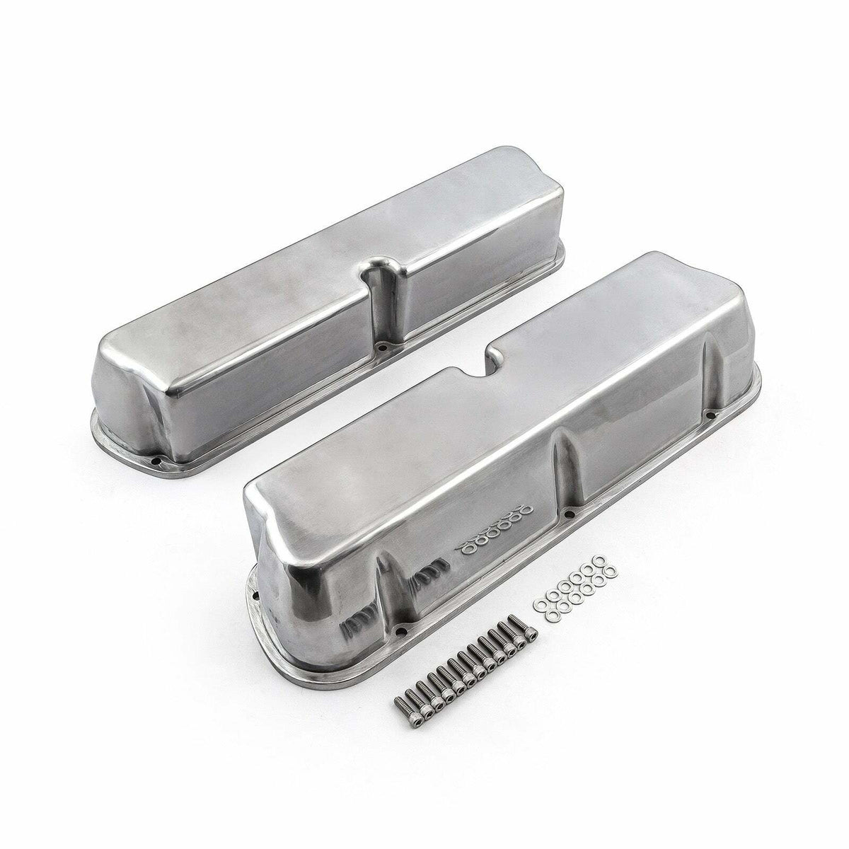 Speedmaster PCE314.1031 Aluminum Plain Valve Cover - Tall w/o Hole
