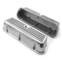 Speedmaster PCE314.1031.03 Classic Finned Aluminum Valve Covers - Tall w/o Hole
