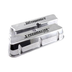 Speedmaster PCE314.1031.05 Polished Aluminum Speedmaster Valve Covers No Hole