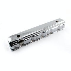 Speedmaster PCE314.1039 Chrome Steel Valve Cover - Short w/ Baffled Hole
