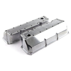 Speedmaster PCE314.1088.07 Polished Aluminum Elite Valve Covers - Tall w/Hole