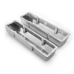 Speedmaster PCE314.1100.02 Fabricated Valve Covers Satin Tall w/ Hole