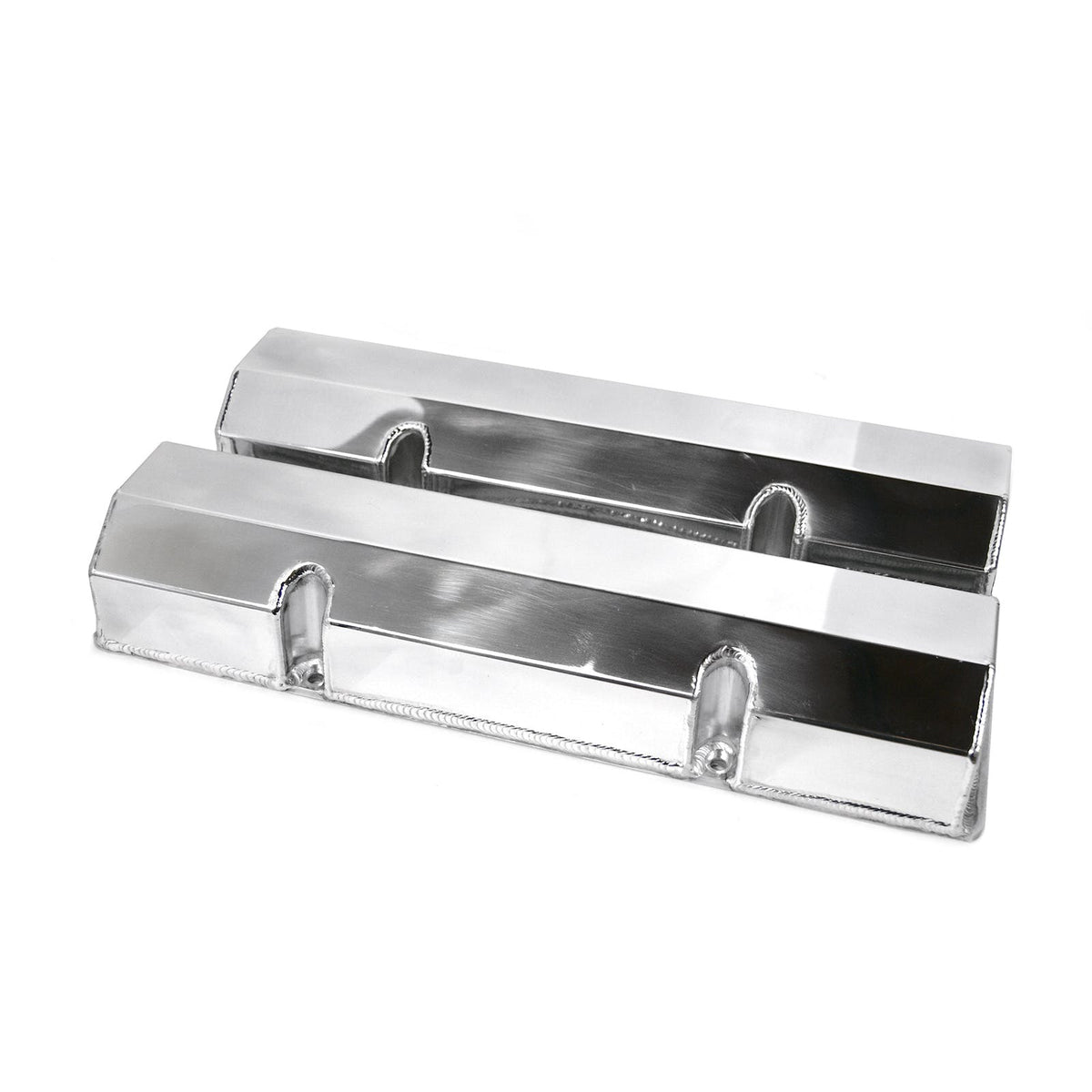 Speedmaster PCE314.1101.02 Fabricated Valve Covers Satin Tall w/o Hole