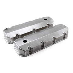 Speedmaster PCE314.1105.02 Fabricated Valve Covers Polished Tall w/ Hole