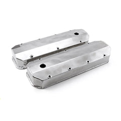 Speedmaster PCE314.1108.02 Long Bolt Fabricated Valve Covers Polished Tall w/ Hole