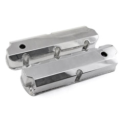 Speedmaster PCE314.1117 Polished Fabricated Valve Covers - Tall w/ Hole