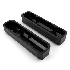 Speedmaster PCE314.1125.03 Fabricated Valve Covers Tall Black w/ Hole
