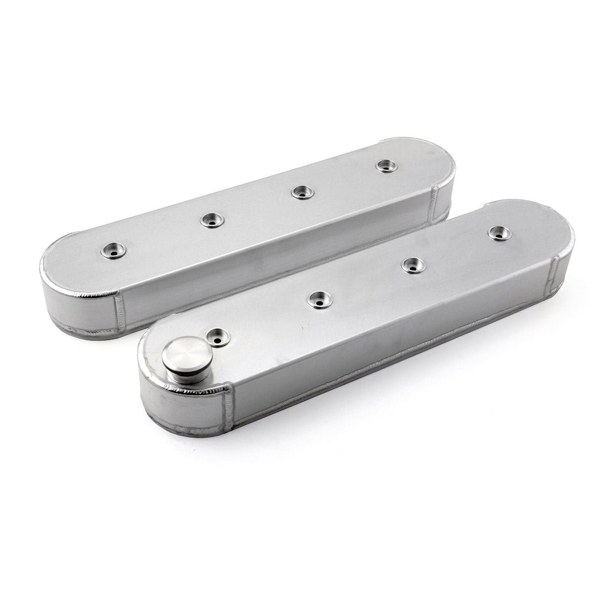 Speedmaster PCE314.1131 Polished Fabricated Valve Covers - w/o Coil Mounts