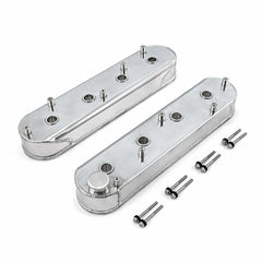 Speedmaster PCE314.1132 Polished Fabricated Valve Covers - w/ Coil Mounts