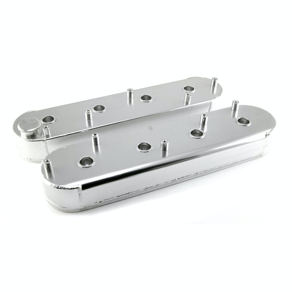 Speedmaster PCE314.1132.01 Polished Fabricated Valve Covers - w/ Coil Mounts