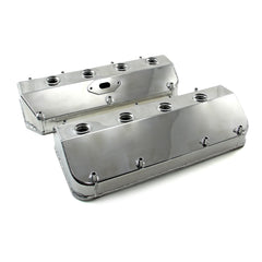 Speedmaster PCE314.1138 Polished Fabricated Valve Covers w/ Breather Hole