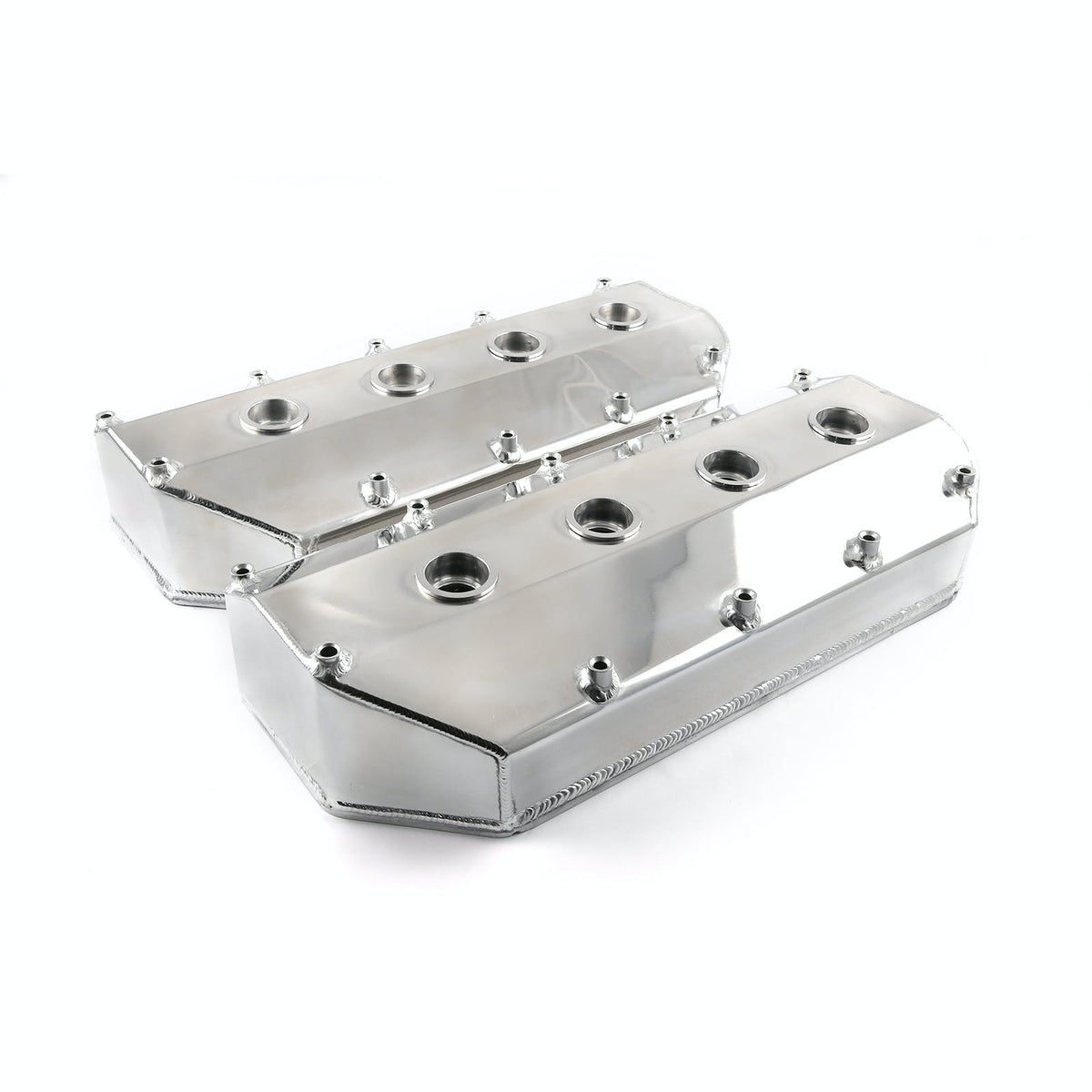 Speedmaster PCE314.1139.01 Top Fuel Head Polished Fabricated Valve Covers