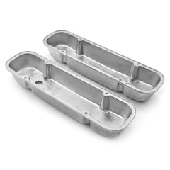 Speedmaster PCE314.1162 Polished Nostalgic Finned Aluminum Valve Covers w/Hole