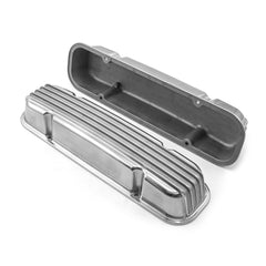 Speedmaster PCE314.1163 Polished Nostalgic Finned Aluminum Valve Covers w/o Hole