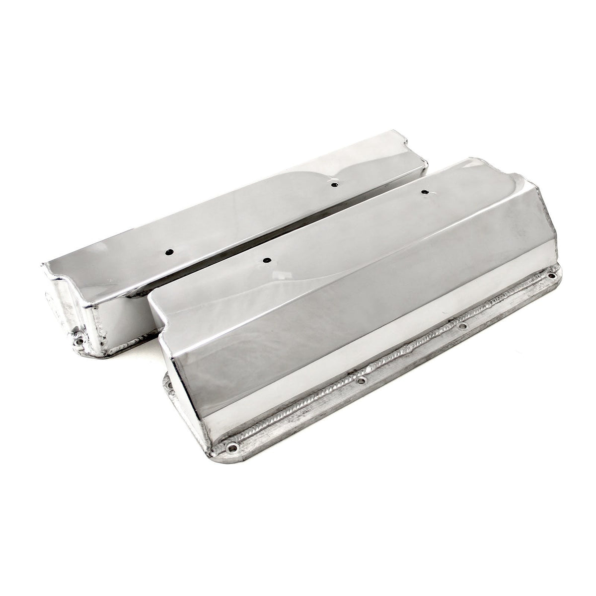 Speedmaster PCE314.1170 Polished Fabricated Valve Covers Extra Tall w/o Hole