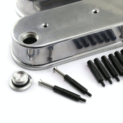 Speedmaster PCE314.1226.01 Cast Aluminum Valve Covers - w/o Coil Mounts