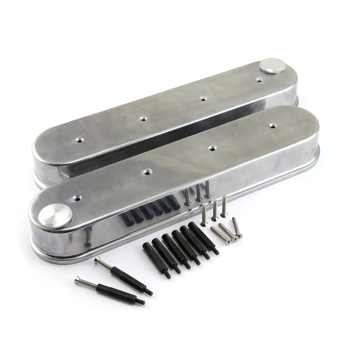 Speedmaster PCE314.1226.01 Cast Aluminum Valve Covers - w/o Coil Mounts