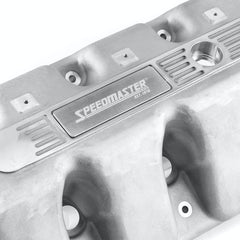 Speedmaster PCE314.1243.04 Cast Aluminum Valve Covers - Speedmaster Logo Silver