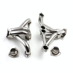 Speedmaster PCE316.1007 1 5/8 Block Hugger Stainless Steel Exhaust Headers w/ S/S Flange