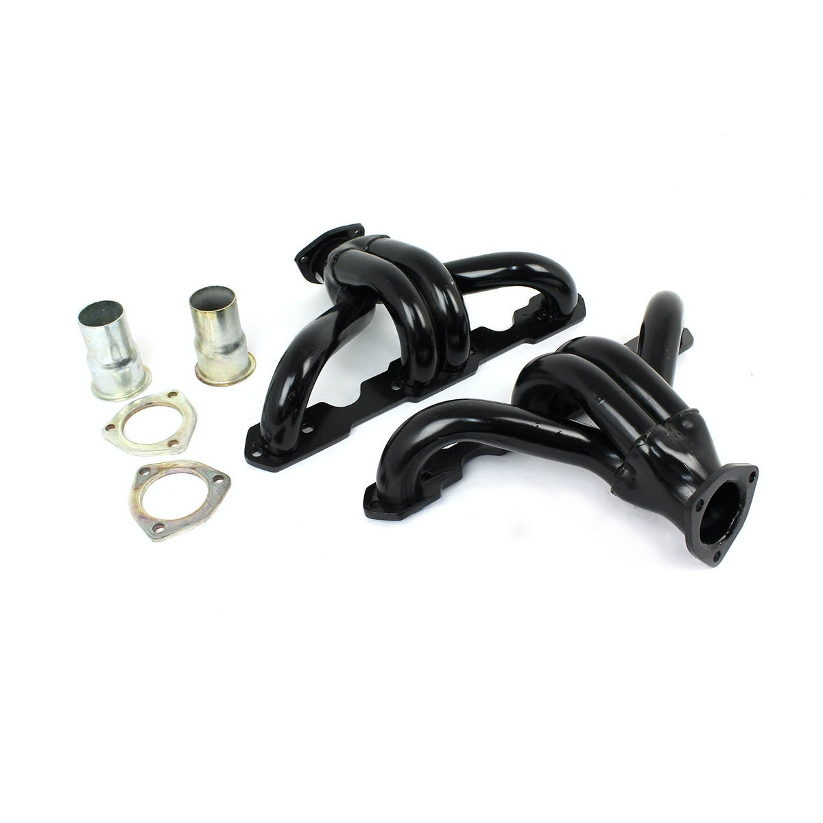 Speedmaster PCE316.1008 1 5/8 Block Hugger Black Exhaust Headers