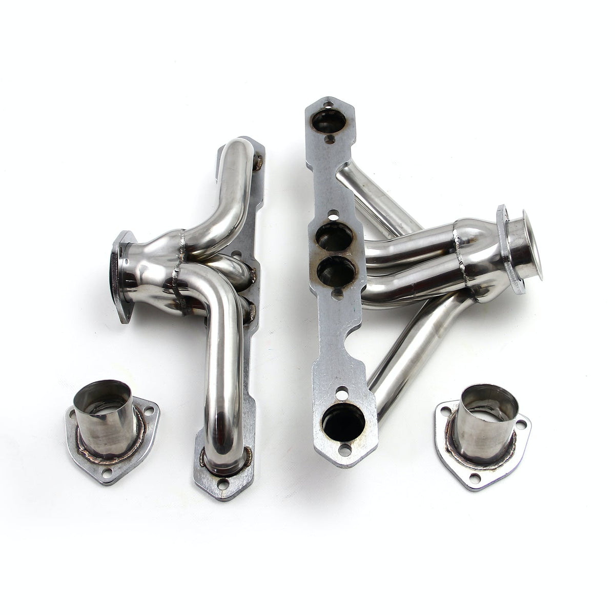 Speedmaster PCE316.1030 1.5 Block Hugger Stainless Steel Exhaust Headers Heads