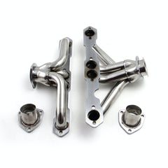 Speedmaster PCE316.1030 1.5 Block Hugger Stainless Steel Exhaust Headers Heads