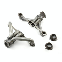 Speedmaster PCE316.1041 1 5/8 Block Hugger Raw Exhaust Headers (Angle Plug Heads)