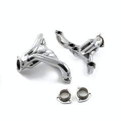 Speedmaster PCE316.1042 1 5/8 Block Hugger Stainless S. Exhaust Headers -Angle Plug Heads