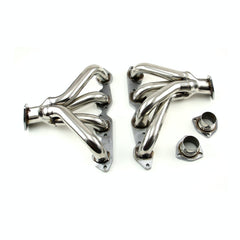 Speedmaster PCE316.1050 Center Dump Block Hugger Stainless Steel Exhaust Headers