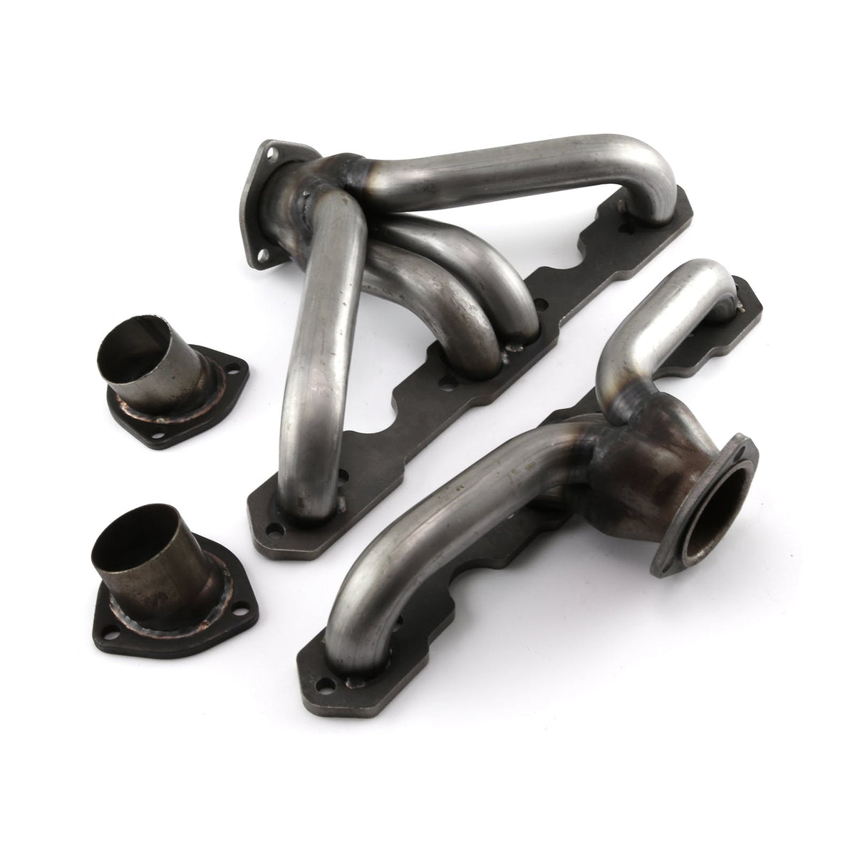 Speedmaster PCE316.1153 Tri 5 Mid Length Raw Headers Straight Plug Heads