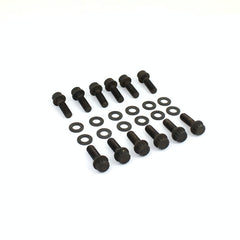 Speedmaster PCE318.1004 12 Point Black Oxide Intake Manifold Bolt Kit
