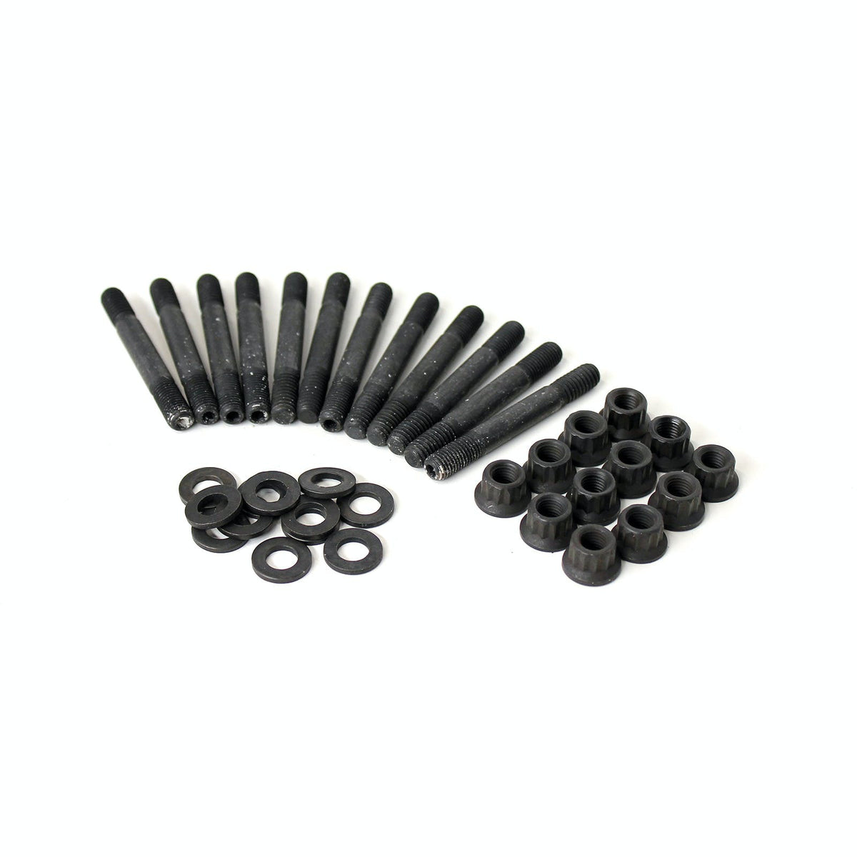 Speedmaster PCE318.1005 12 Point Black Oxide Intake Manifold Stud Kit