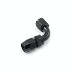 Speedmaster PCE329.1078 Swivel Hose End Fitting 90 Degree -10 AN Black Anodized Aluminum